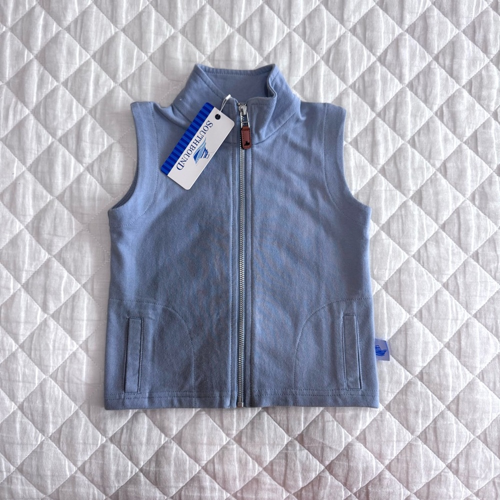 Blue Kids Vest by Southbound